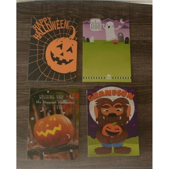 NEW - 15 Halloween Assorted Random Selections Hallmark Greeting Cards - Picture 2 of 5